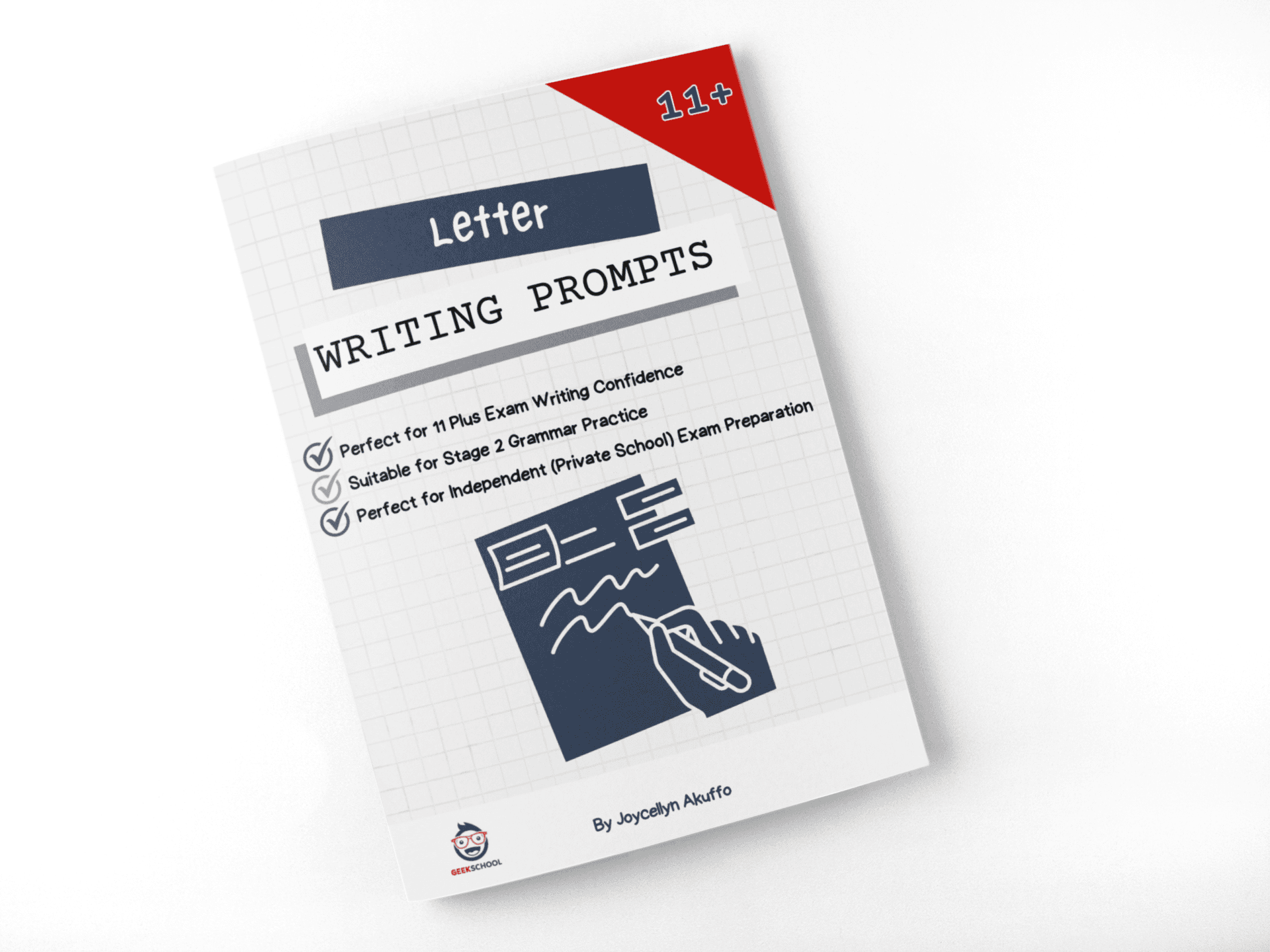 11 Plus Letter Writing Prompts Booklet - 50 Writing Tasks